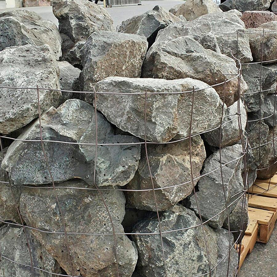 PBM carries Basalt boulders from California’s Lassen National Park area perfect for your wall rock project.
