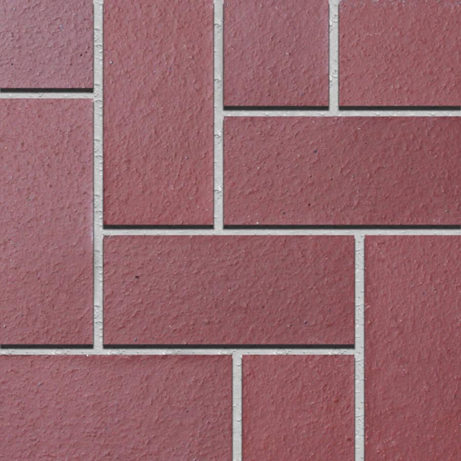 This burgundy combo paver is a paver brick that is hard and durable, low maintenance and long-lasting.