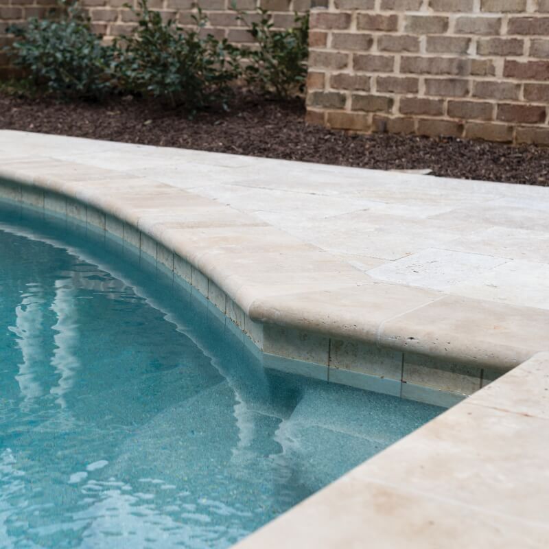 Natural Stone Pool Coping for sale in all shapes and sizes at Peninsula Building Materials