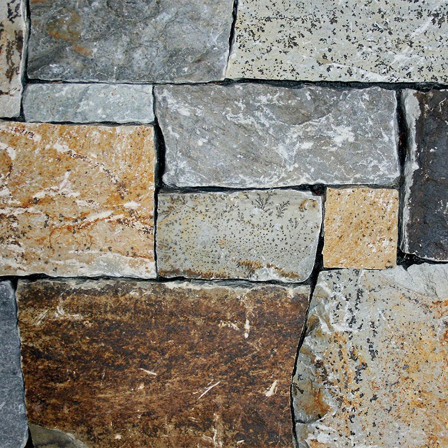 McGregor Lake stacked ledge Natural Stone Thin Veneer.