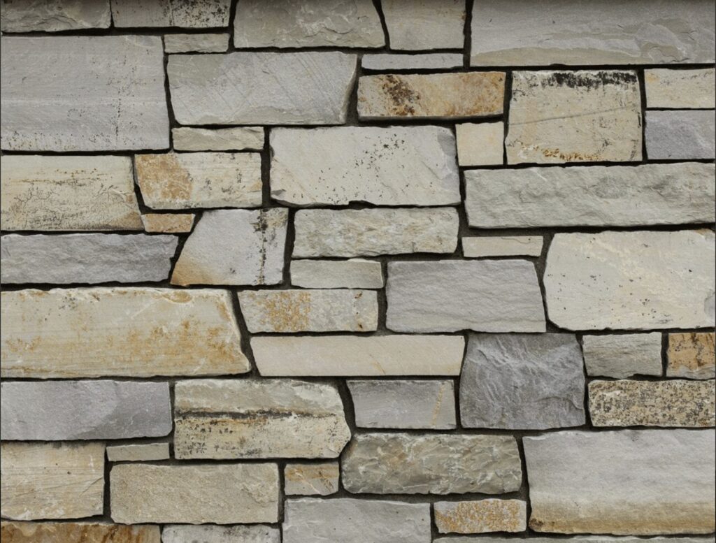 Falls Creek Thin Stone Veneer, a high-quality and visually striking option for both residential and commercial projects.