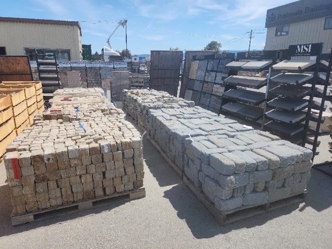 PBM has a wide selection of natural cobblestones and cobblestone pavers