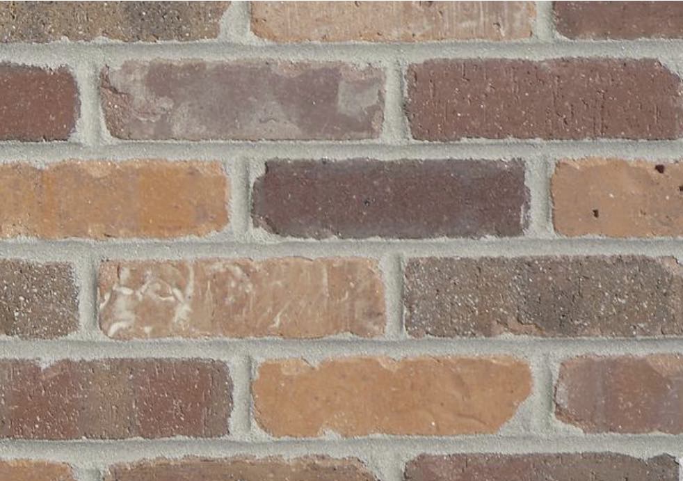 English pub brick veneer for outdoor walls and columns