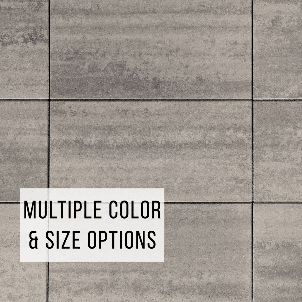 Techo-Bloc Sleek Shale Grey large format paver